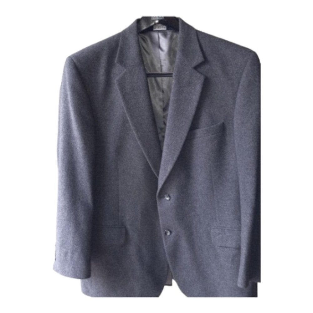 Sold Sold Grey 100% Camelhair Sport Coat Jacket 44R
